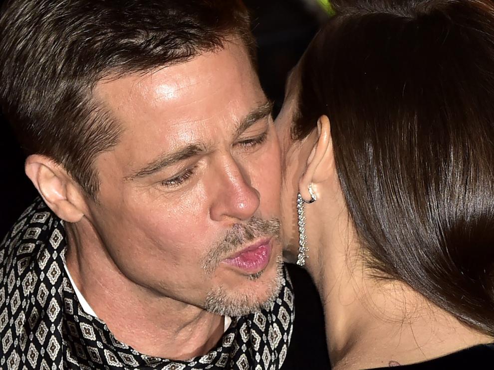 Pitt y Cotillard, en el estreno de su película en Madrid.