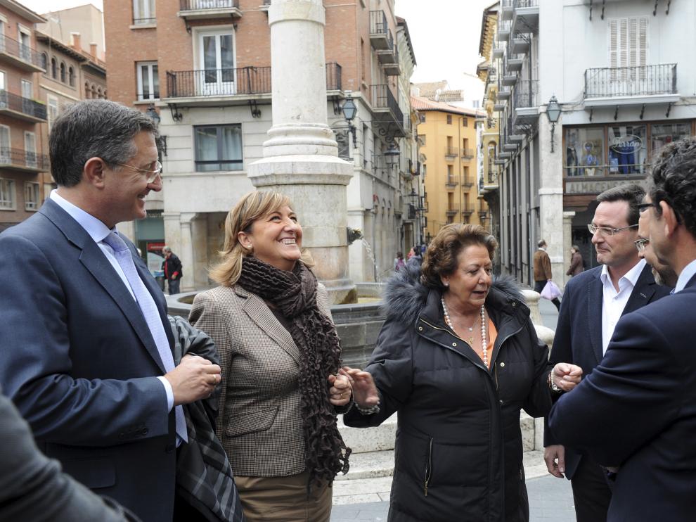Rita Barberá, en Aragón