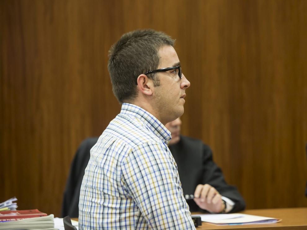El acusado, Jorge Callejas, durante el juicio.