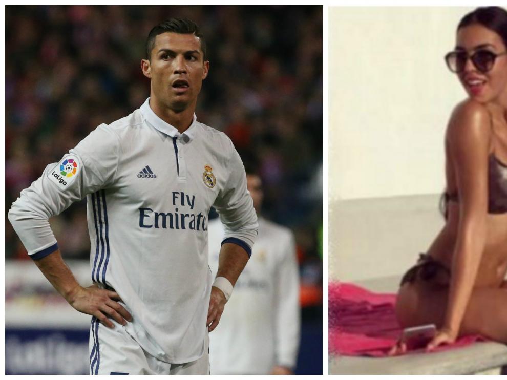 Cristiano y su nueva pareja, la jacetana Georgina Rodríguez.
