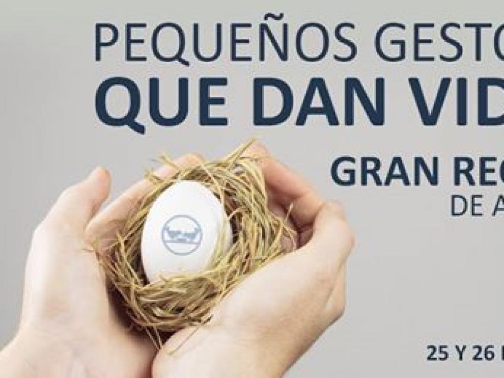 Este viernes y sábado, gran recogida de alimentos en 64 supermercados oscenses.