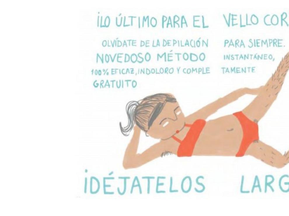 Las viñetas de Rocío Salazar, cargadas de ironía, tienen miles de seguidores en redes sociales.