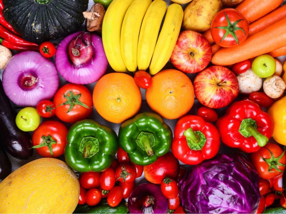 Las frutas y verduras son los elementos fundamentales de cualquier dieta saludable.