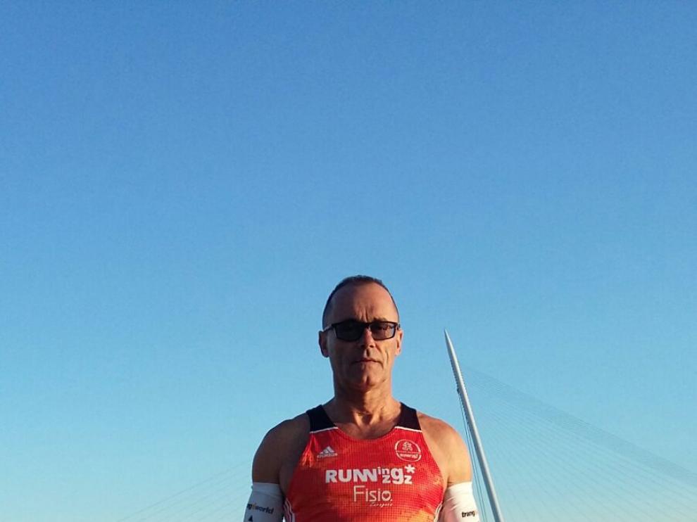 El zaragozano Jesús Arroyo disputa su quinta carrera de 100 kilómetros y debuta en un Mundial.