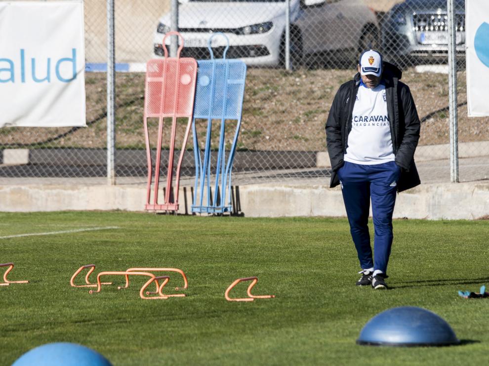 Raúl Agné, ayer, en la Ciudad Deportiva.