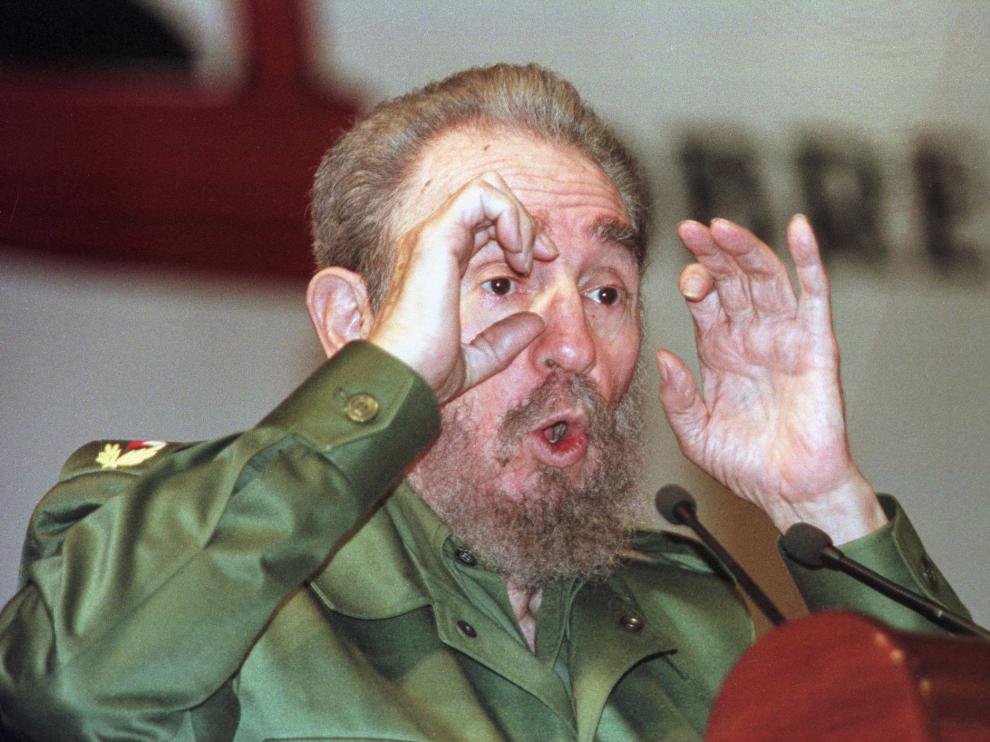 Imagen de archivo de Fidel Castro.