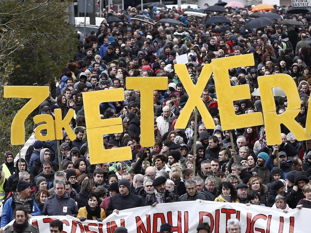 Manifestación en Alsasua