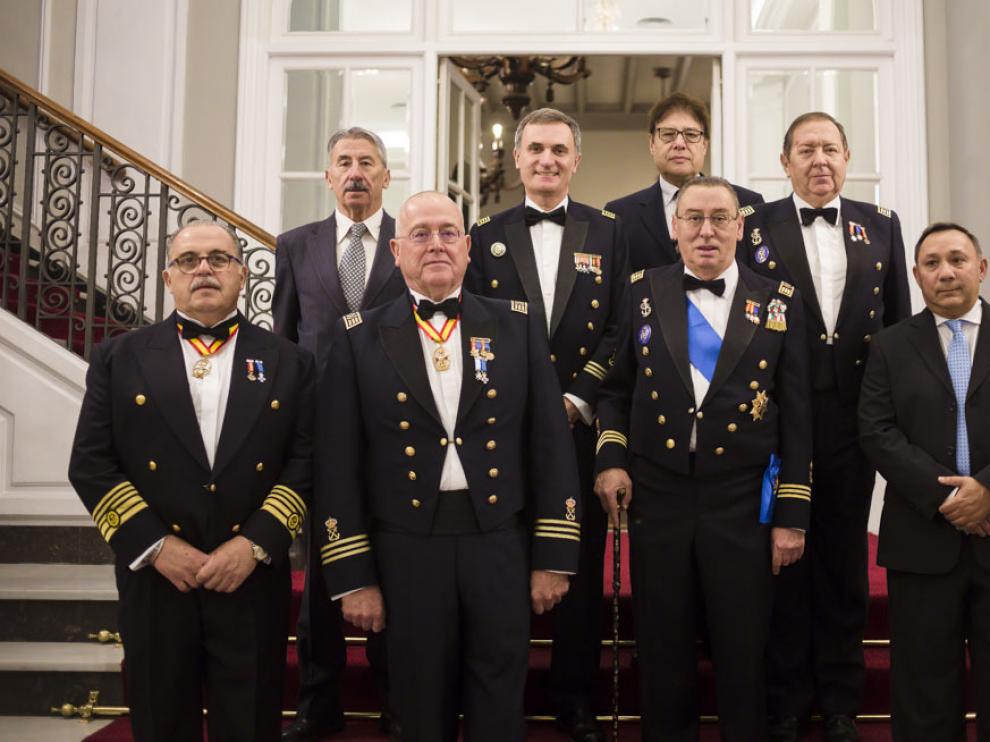 A la cena celebrada en el Gran Hotel de Zaragoza asistieron 40 invitados