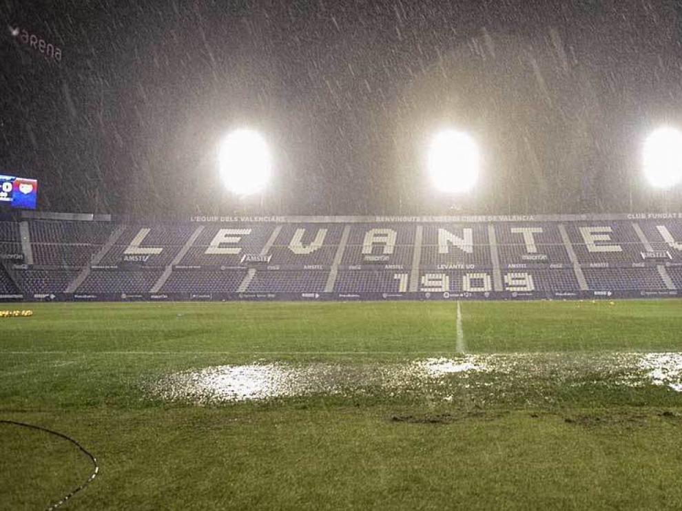 Suspenden el Levante-Rayo por las fuertes lluvias