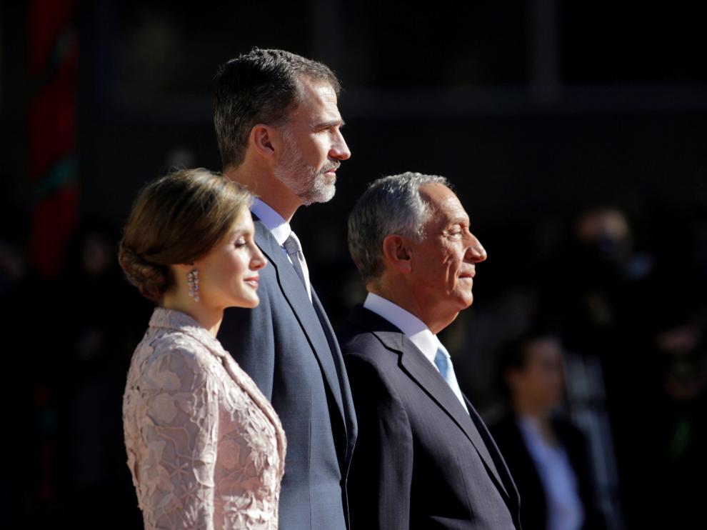 Los Reyes visitan Portugal