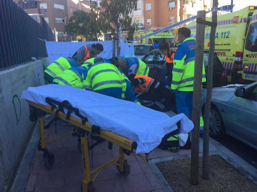 Muere un joven de 18 años tras recibir un tiro en una pelea en Alcobendas.