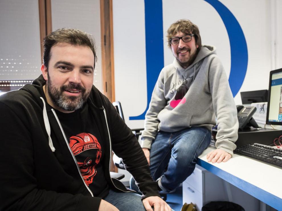 Javier Ikaz y Jorge Díaz, autores de 'Yo fui a EGB'