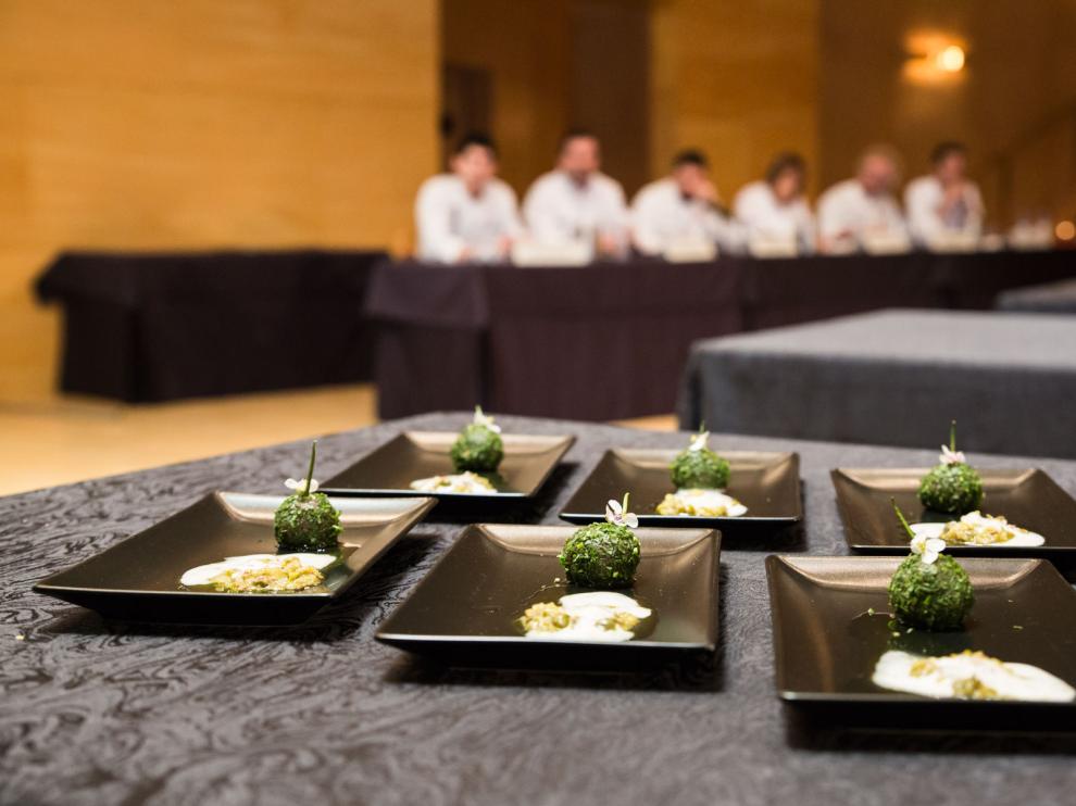 Una final del Concurso de Tapas de Zaragoza.