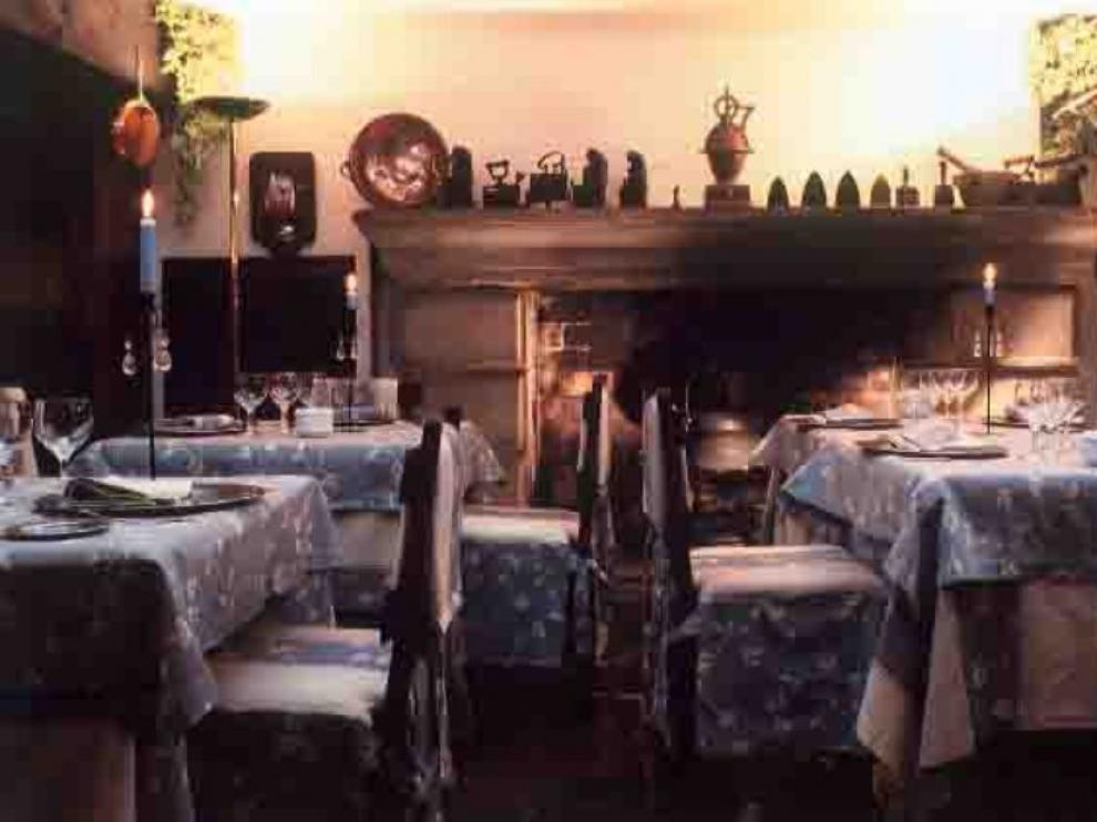 Una imagen del restaurante La Cocina Aragonesa, en Jaca (Huesca).