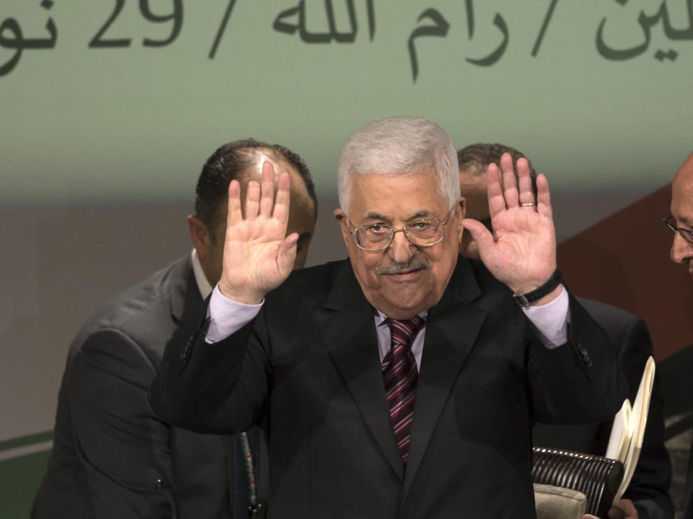 Mahmud Abás, presidente de Fatah.