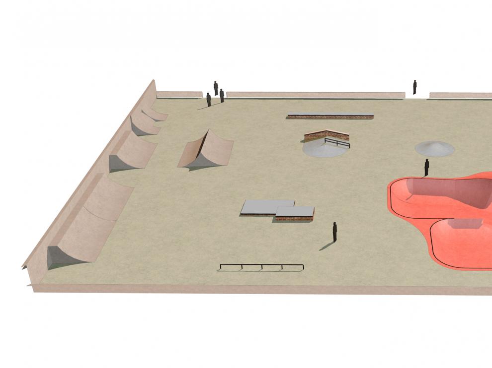Proyecto de remodelación del 'skatepark' Hispanidad