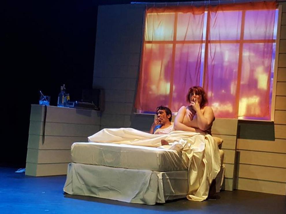 Una escena de la obra 'De qué hablamos cuando hablamos de amor'