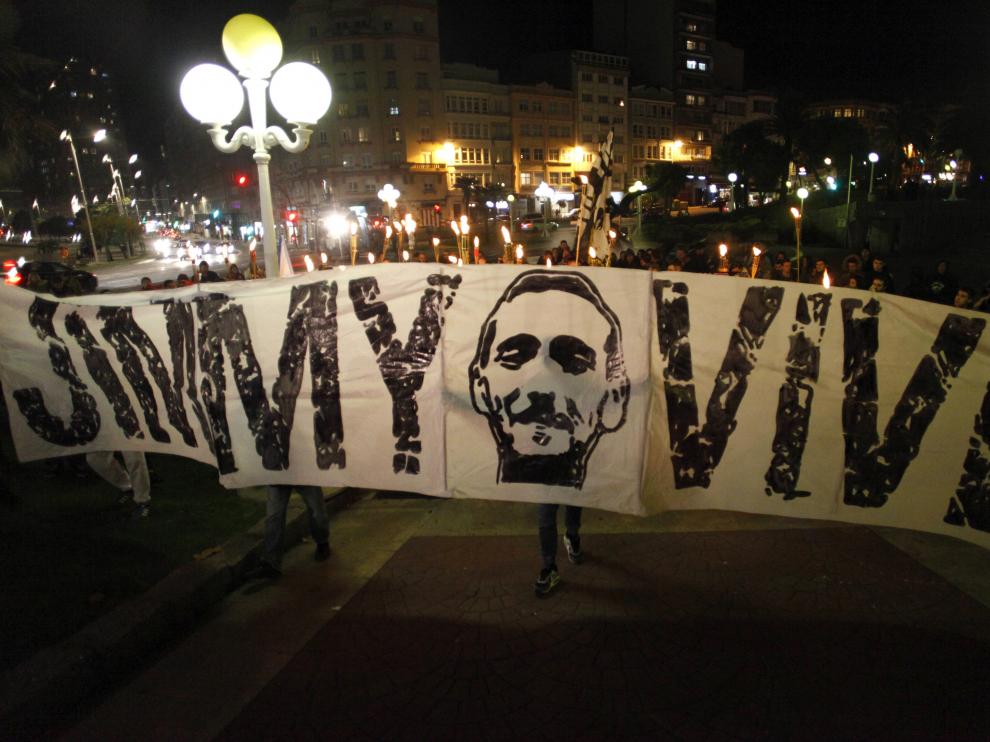 Concentración en KLa Corula en memoria de Jimmy