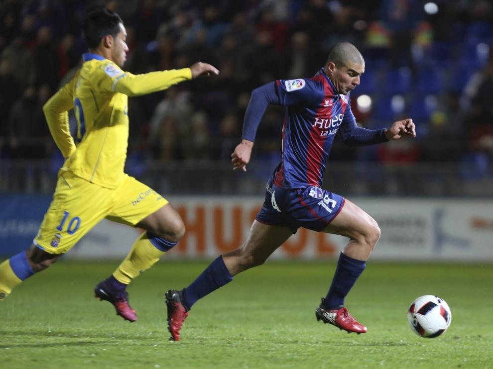 Alexander, en un partido contra Las Palmas en Copa.