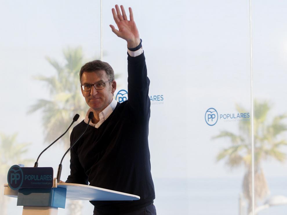 El presidente de la Xunta de Galicia, Alberto Núñez Feijóo.