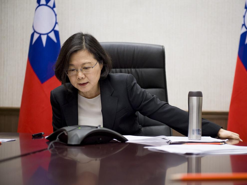 La presidenta de Taiwán, Tsai Ing-wen.