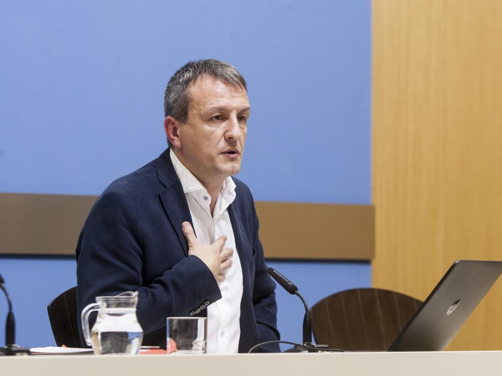Rivarés, el pasado 21 de noviembre, durante la presentación del presupuesto de 2017.