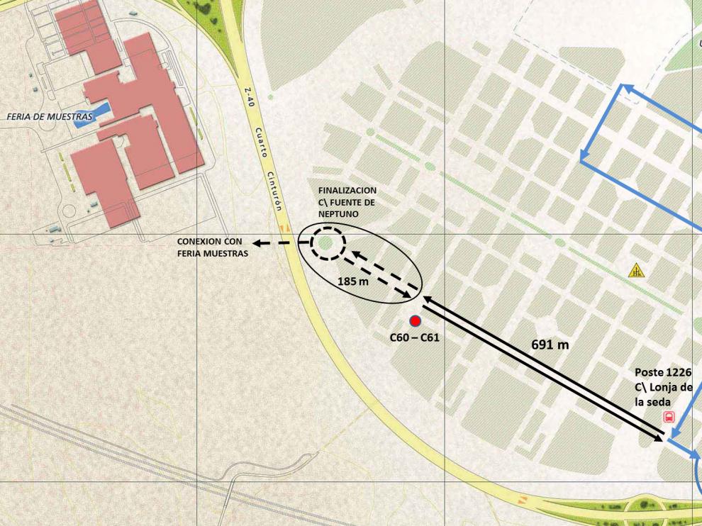Zona en la que se pide la intervención