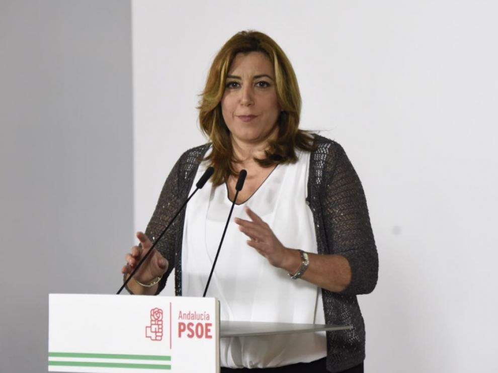 Lambán visita a Susana Díaz en Andalucía