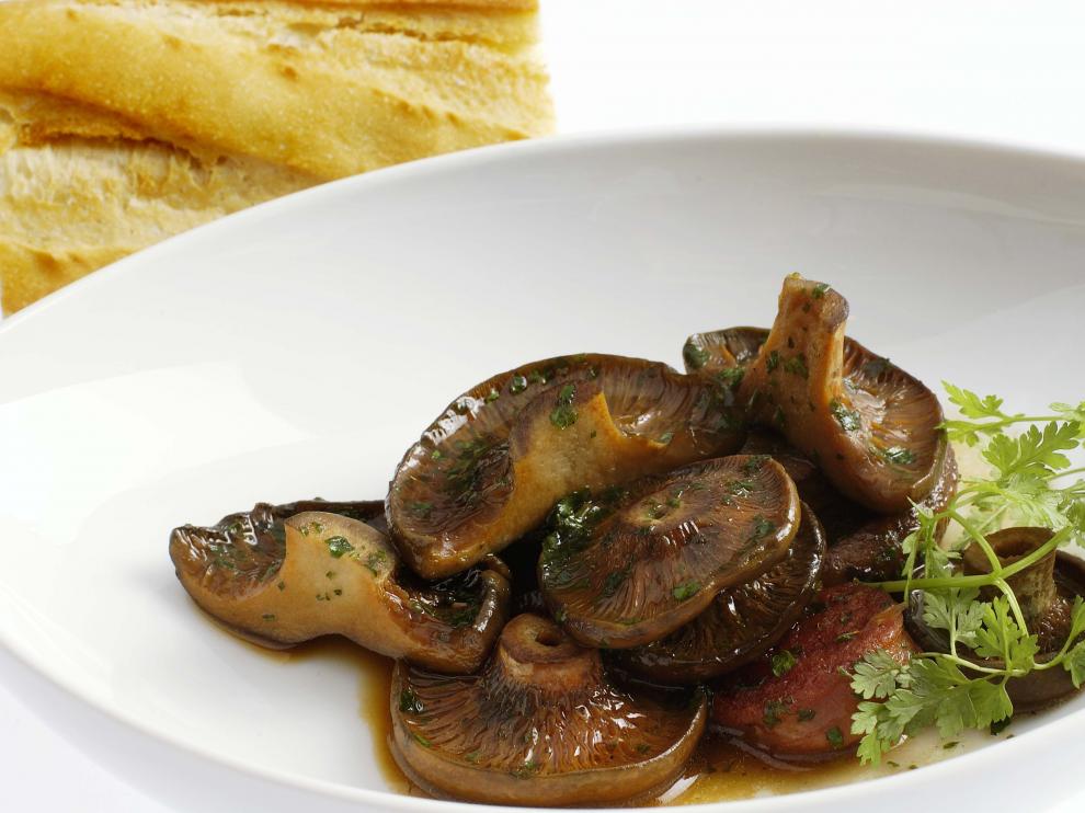 Menú con rovellones.