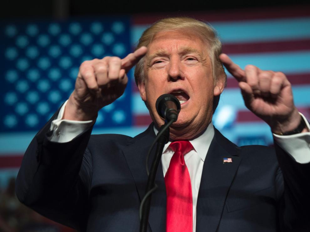 Trump en una foto de archivo.