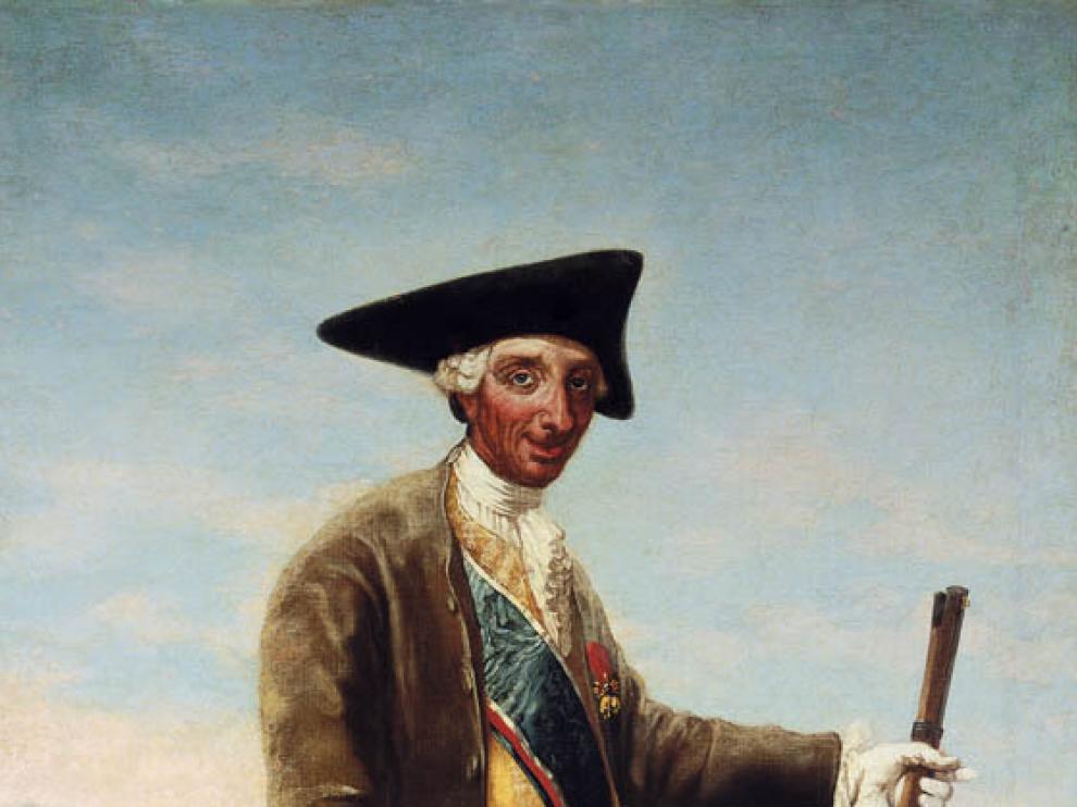 'Retrato de Carlos III, cazador', de Francisco de Goya.