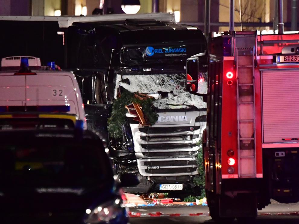 Un camión arrolla a varias personas en Berlín.