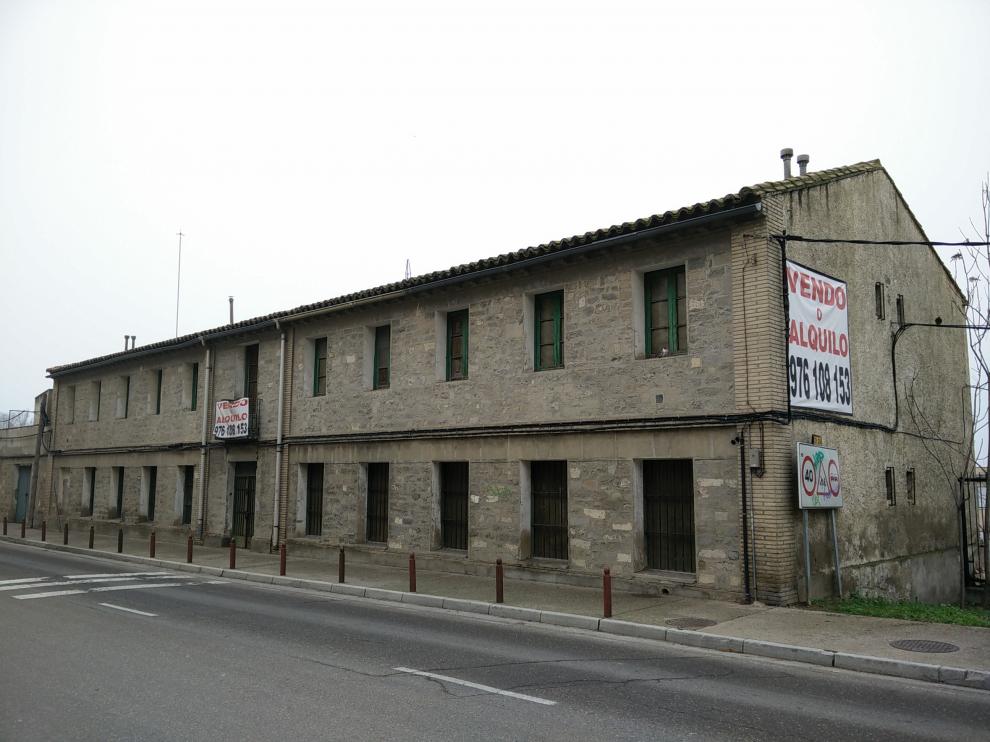 Antiguo cuartel de la Guardia Civil, en Movera