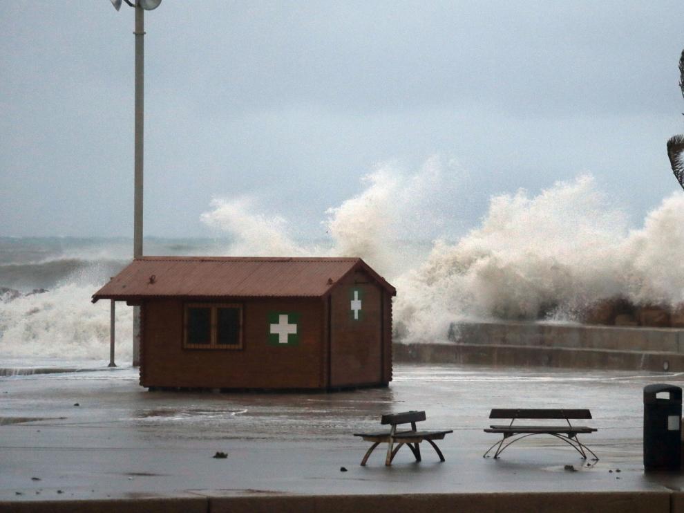El temporal de Levante deja imágenes impactantes de lluvias e inundaciones