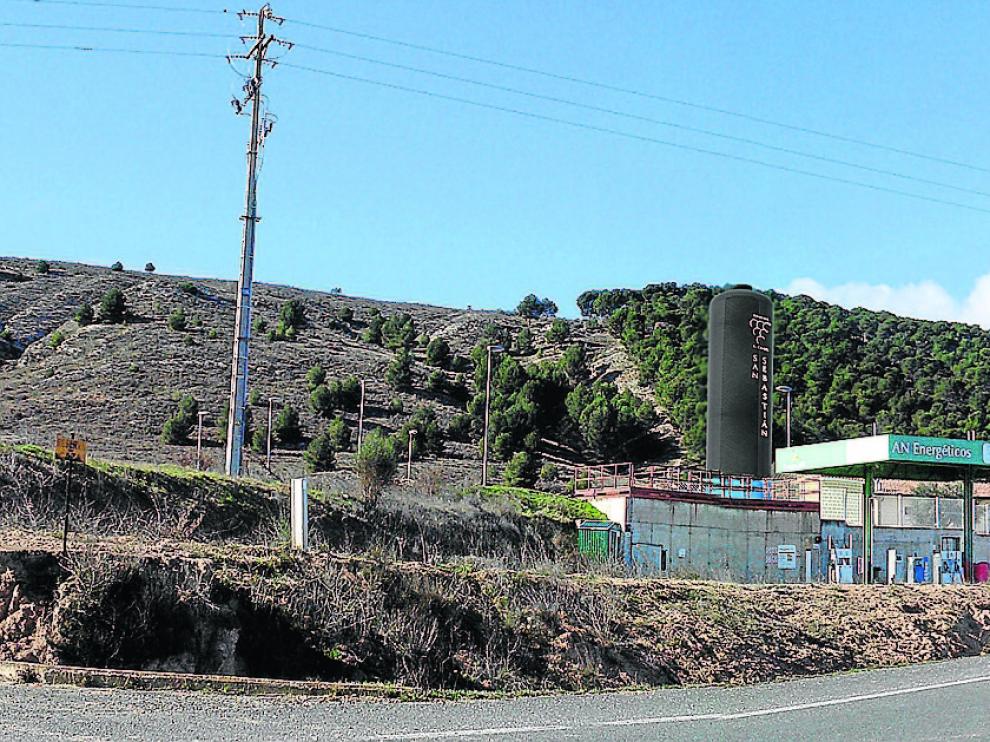 Depuradora de agua en Andosilla.