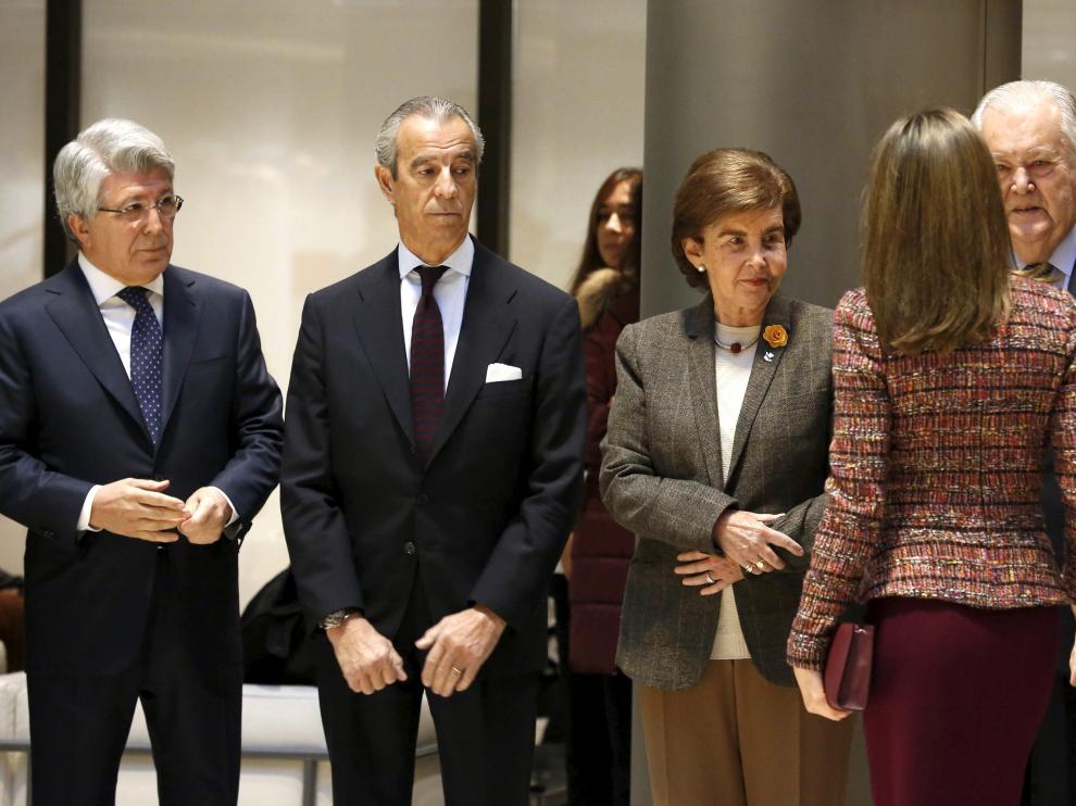 En la reunión ha participado la presidenta editora de Heraldo de Aragón, Pilar de Yarza.
