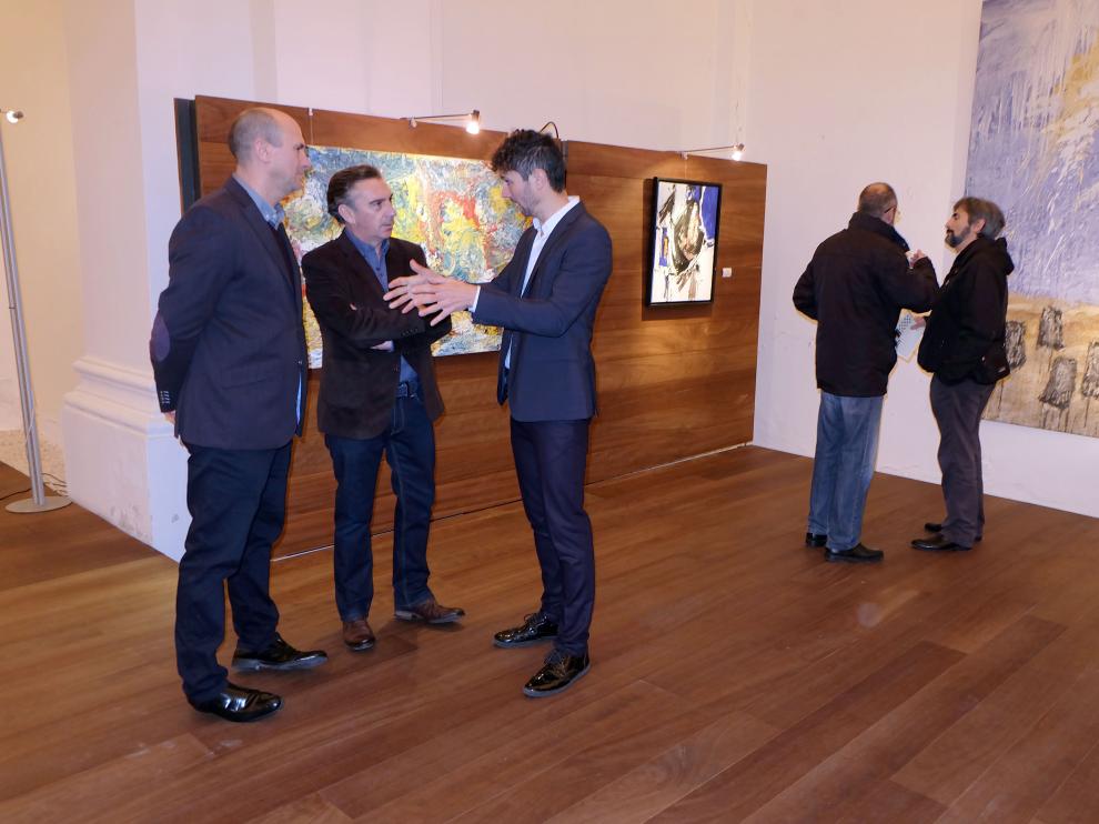 El hijo de Maturén estuvo presente en la exposición.