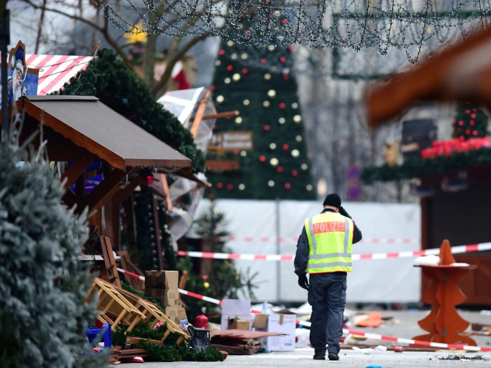 Un camión arrolla a varias personas en Berlín