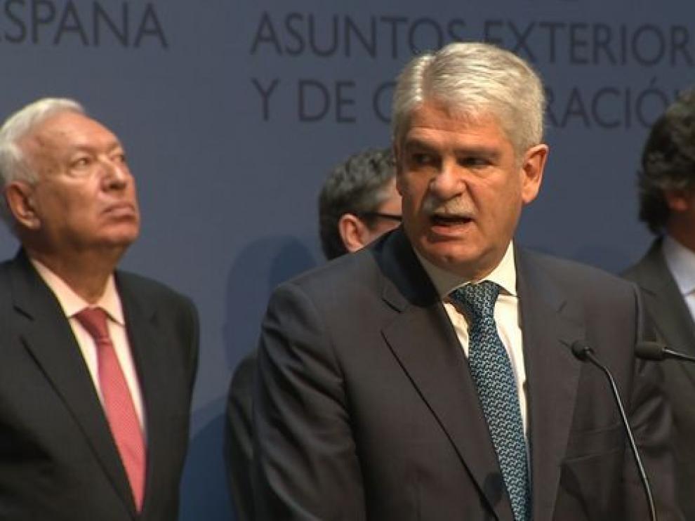 El ministro de Asuntos Exteriores y de Cooperación, Alfonso Dastis