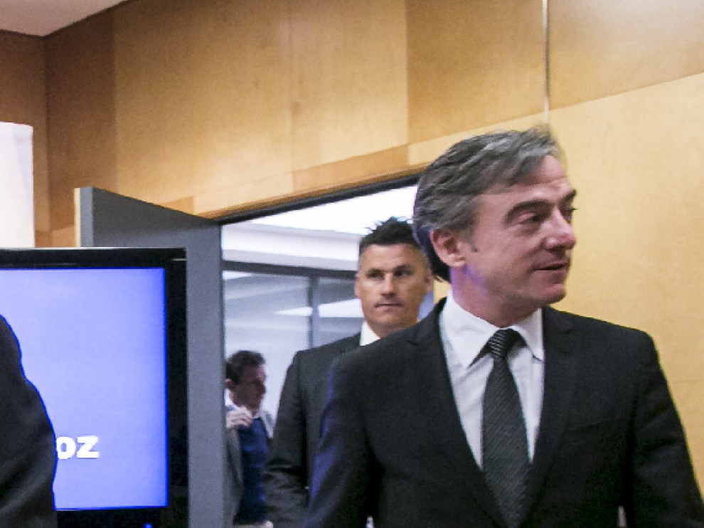 García Pitarch, en el año en el que fue director general del Real Zaragoza, el último de Agapito Iglesias como máximo accionista.