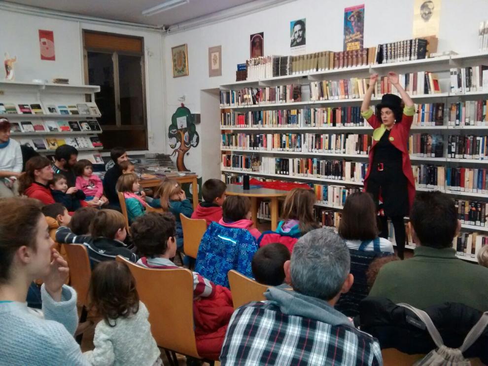 Unas de las actividades de la primera fase del proyecto se ha desarrollado en Ayerbe.