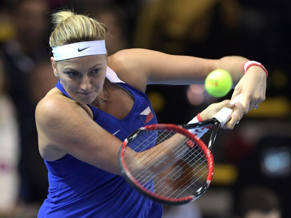 La tenista checa Petra Kvitova