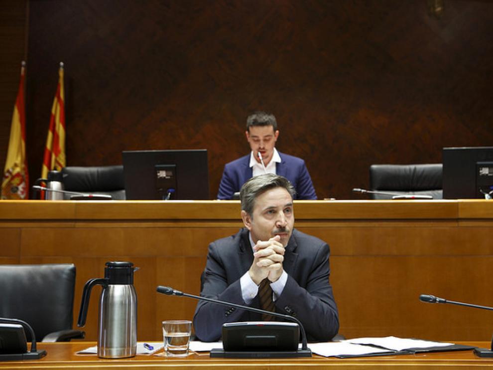 El director general de Universidades, José Antonio Beltrán, en una intervención en las Cortes