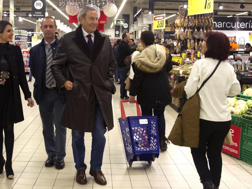 Arturo Fernández promociona su obra 'Enfrentados' en Zamora.