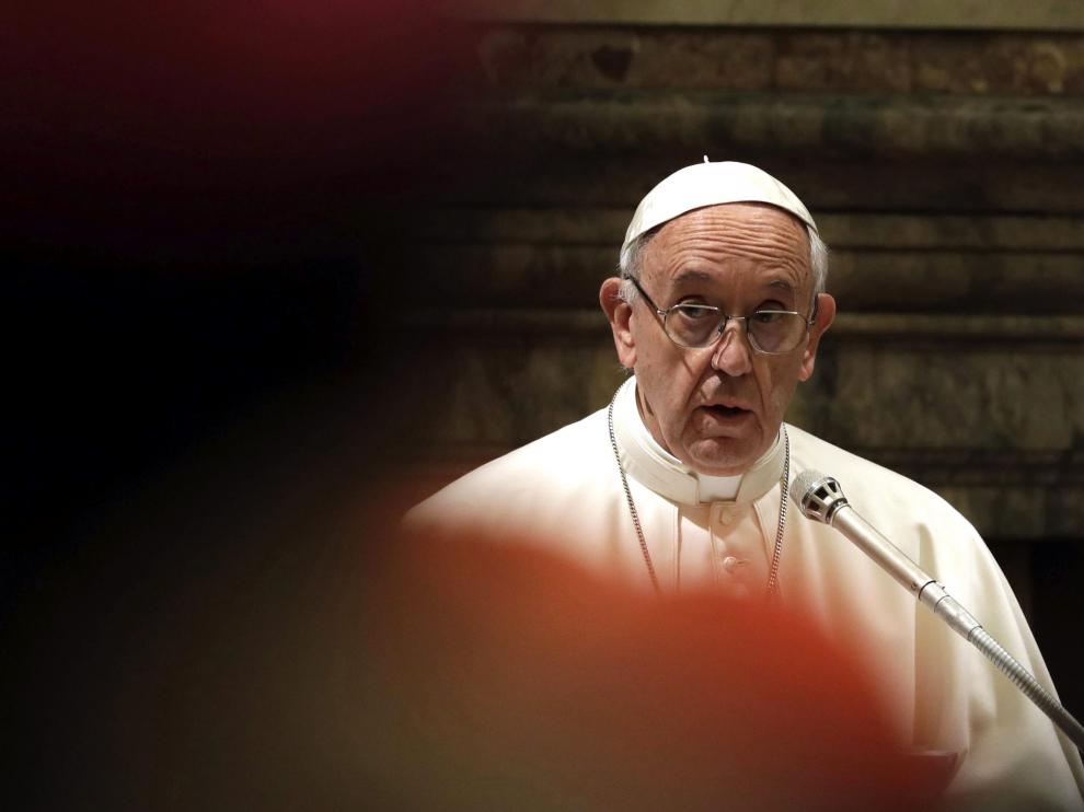 El papa Francisco este jueves en el Vaticano.