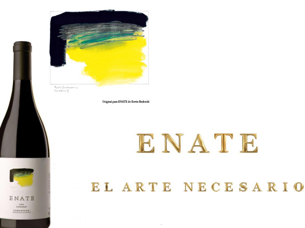 Botella de Vino Enate Uno.