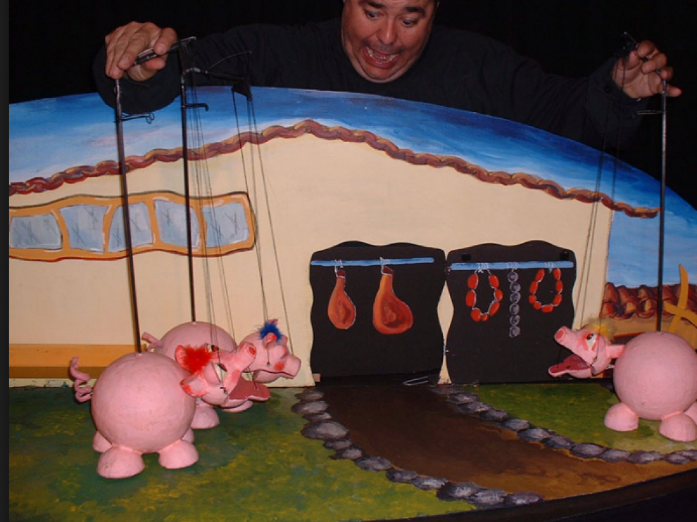 Los tres cerditos en Arbolé