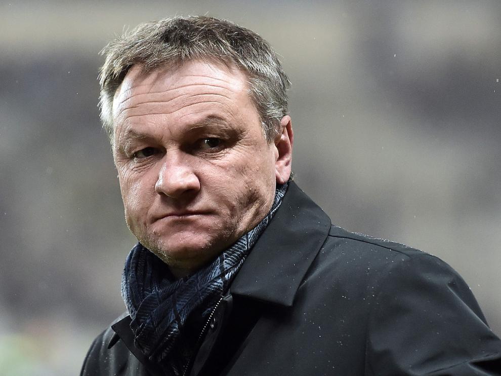 El entrenador del Montepellier Frédéric Hantz