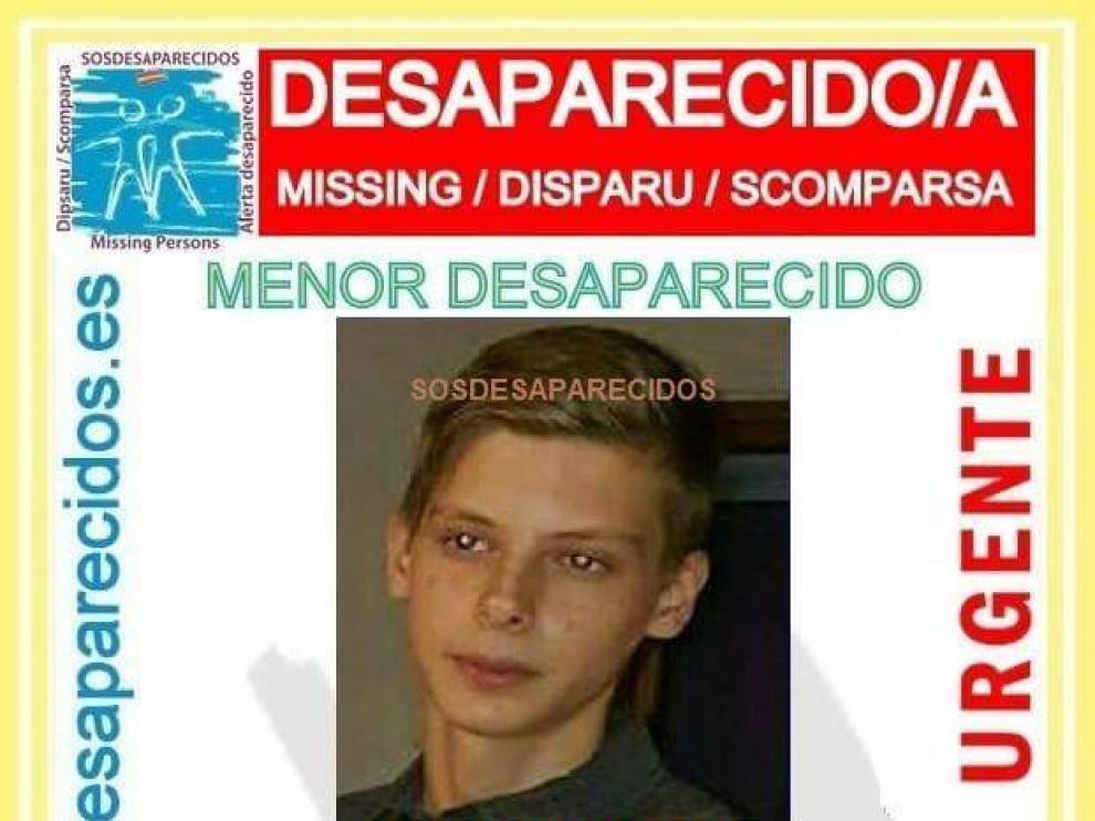 Alertan de la desaparición de un menor en Fuenlabrada