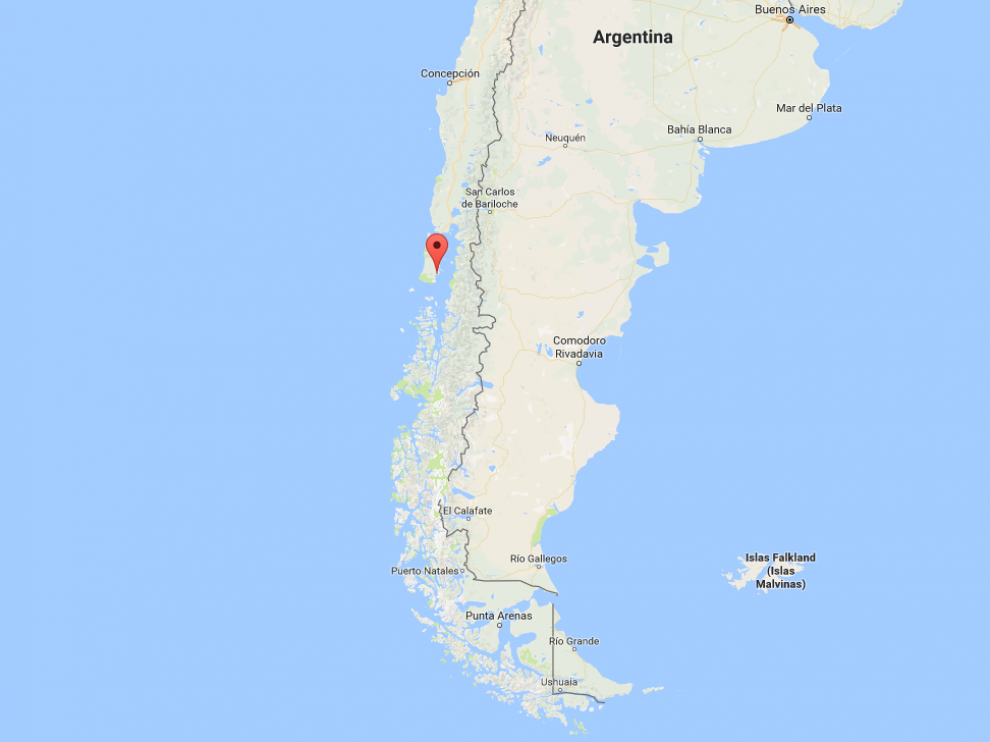Quellón, punto de Chile donde se ha producido el epicentro del terremoto registrado este día de Navidad y que ha provocado alerta de tsunami y evacuaciones en cinco estados.